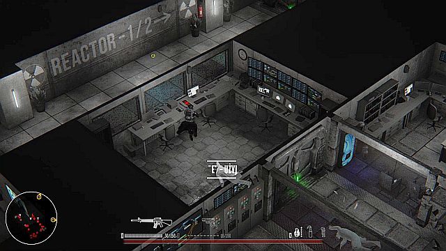 Takich przełączników jest tutaj kilka. - Misja 7 - Elektrownia | Opis przejścia Hatred - Hatred - poradnik do gry