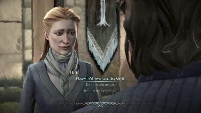Na koniec epizodu gra jeszcze raz przeniesie cię do Ironrathu by poznać kolejne przygody Rodrika - Rozdział 6 | Epizod 4 - Sons of Winter | Game of Thrones - Game of Thrones - A Telltale Games Series - poradnik do gry