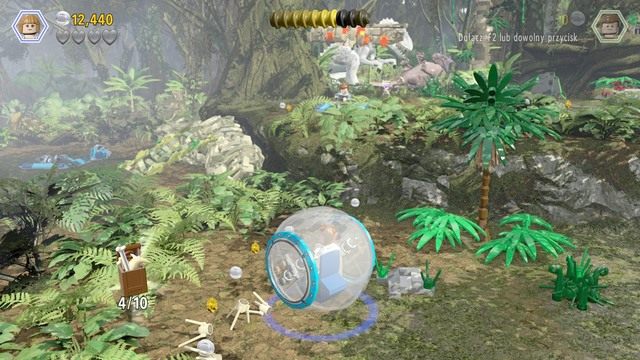 Minizestaw #4 - Dolina żyrosfer | Jurassic World - sekrety w misjach - LEGO Jurassic World - poradnik gry