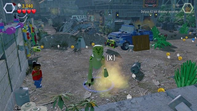Bursztyn #13 - Centrum komunikacyjne | Jurassic Park The Lost World - sekrety (misje) - LEGO Jurassic World - poradnik gry