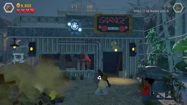 Strzel do tarczy impulsem elektromagnetycznym, który posiada Barry po czym strzel do normalnej tarczy pod napisem - Centrum komunikacyjne | Jurassic Park The Lost World - sekrety (misje) - LEGO Jurassic World - poradnik gry