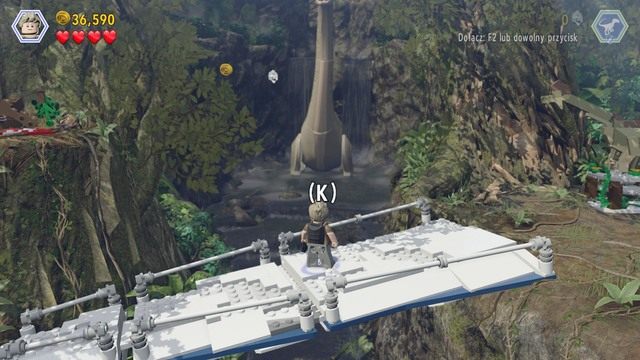 Minizestaw #8 - Spinozaur | Jurassic Park III - sekrety (misje) - LEGO Jurassic World - poradnik gry