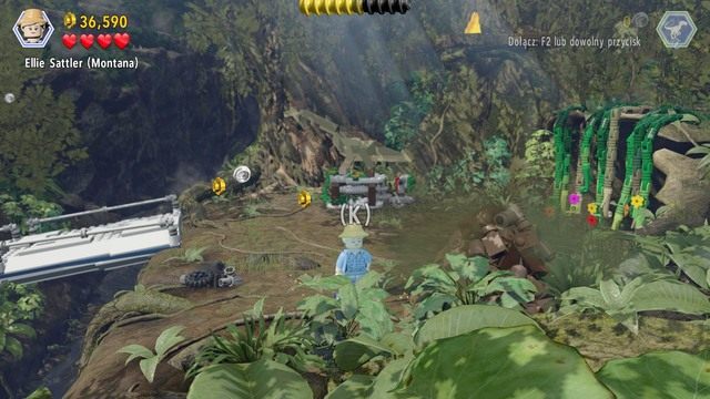 Bursztyn #17 - Spinozaur | Jurassic Park III - sekrety (misje) - LEGO Jurassic World - poradnik gry