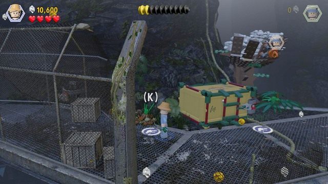 Bursztyn #19 - Klatka dla ptaków | Jurassic Park III - sekrety (misje) - LEGO Jurassic World - poradnik gry