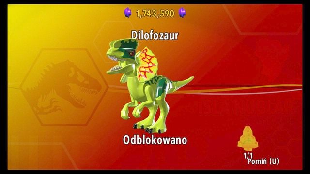 Dilofozaur potrzebny jest do zebrania wszystkich sekretów w misjach - Jak odblokować dinozaury w LEGO Jurassic World? | Ważne porady - LEGO Jurassic World - poradnik gry