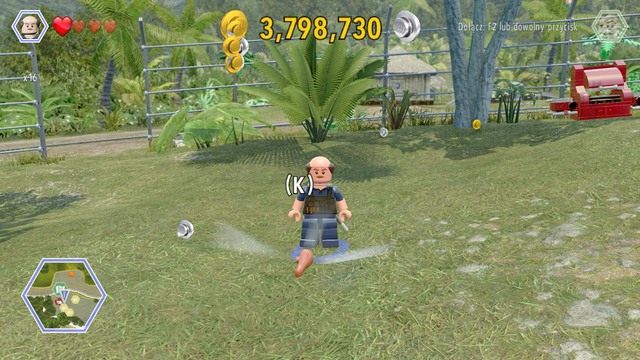 Trzecia znajduje się tuż obok wejścia do terytorium dilofozaura - Terytorium Dilofozaura | Jurassic Park - sekrety - LEGO Jurassic World - poradnik gry