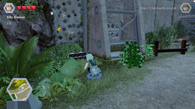 Złoty klocek #5 znajdziesz na piętrze - Terytorium roślinożerców | Jurassic Park - sekrety - LEGO Jurassic World - poradnik gry
