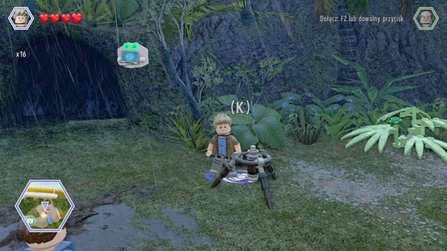 Zaraz po zebraniu złotego klocka #3 będziesz mógł wykonać zdjęcie - Trasa wschodniego doku | Jurassic Park - sekrety - LEGO Jurassic World - poradnik gry