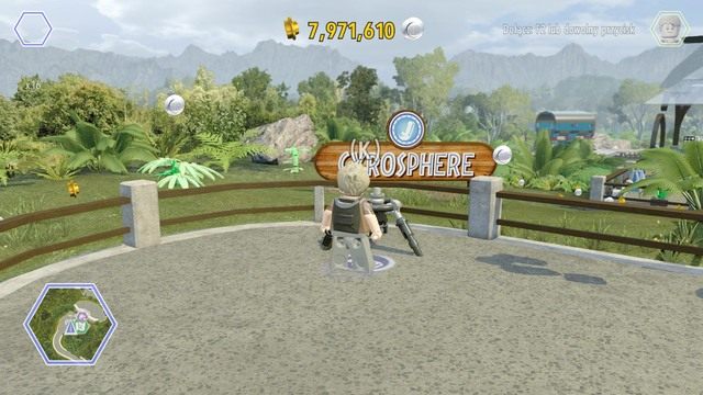 Podejdź do widocznego na obrazku statywu jako Billy i wykonaj zdjęcie do swojej kolekcji - Dolina żyrosfer | Jurassic World - sekrety - LEGO Jurassic World - poradnik gry