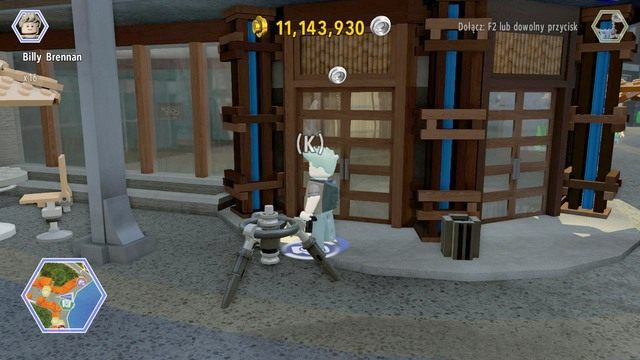 Pierwsze zdjęcie możesz wykonać na rogu ulicy - Główna ulica | Jurassic World - sekrety - LEGO Jurassic World - poradnik gry