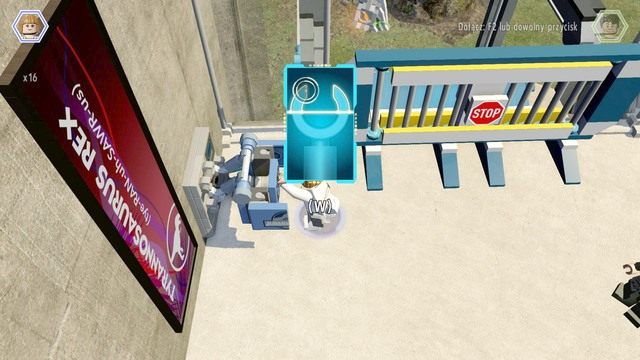 Po dostaniu się do środka podejdź do panelu sterowania jako Claire i przywołaj windę - Zachodni bulwar | Jurassic World - sekrety - LEGO Jurassic World - poradnik gry