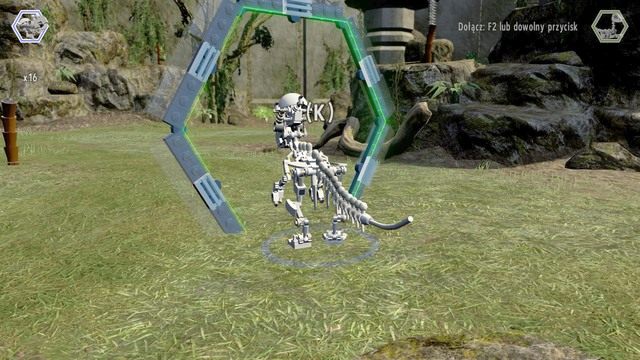 Korzystając z Pachycefalozaura ukończ wyścig w wymaganym czasie - Zachodni bulwar | Jurassic World - sekrety - LEGO Jurassic World - poradnik gry