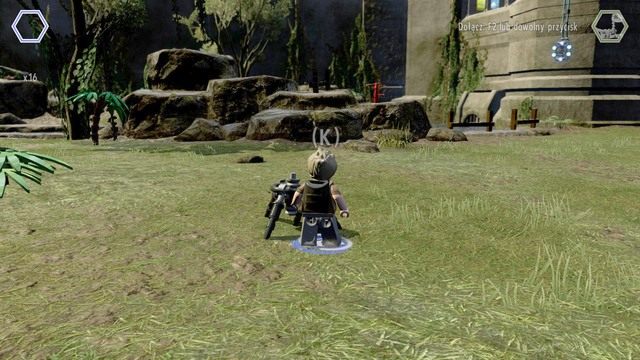 Podejdź do statywu na środku lokacji jako Billy by wykonać zdjęcie do swojej kolekcji - Zachodni bulwar | Jurassic World - sekrety - LEGO Jurassic World - poradnik gry