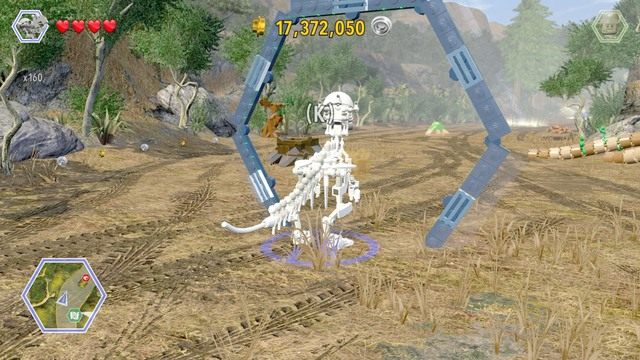 Do wyścigu stań jako Pachycefalozaur i pokonaj trasę w wymaganym czasie - Tereny łowieckie | Jurassic Park The Lost World - sekrety - LEGO Jurassic World - poradnik gry