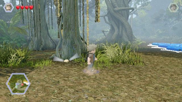 Drugie jajo leżeć będzie obok drzewa - Terytorium Ankylozaura | Jurassic Park III - sekrety - LEGO Jurassic World - poradnik gry