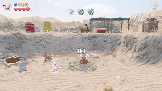 Drugi z trzech szkieletów znajdziesz po lewej stronie - Prolog | Jurasic Park - opis przejścia - LEGO Jurassic World - poradnik gry