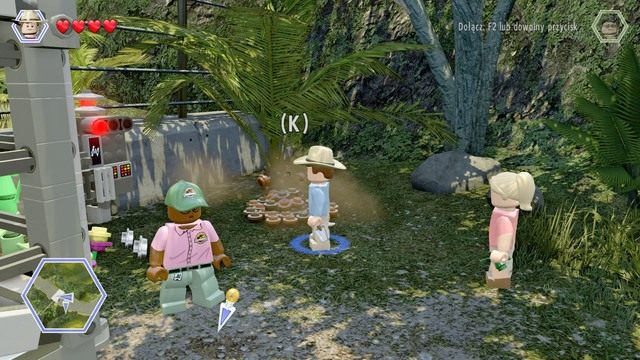 Pierwsza brama będzie popsuta i twoim zadaniem jest ją naprawić - Witamy w parku | Jurasic Park - opis przejścia - LEGO Jurassic World - poradnik gry