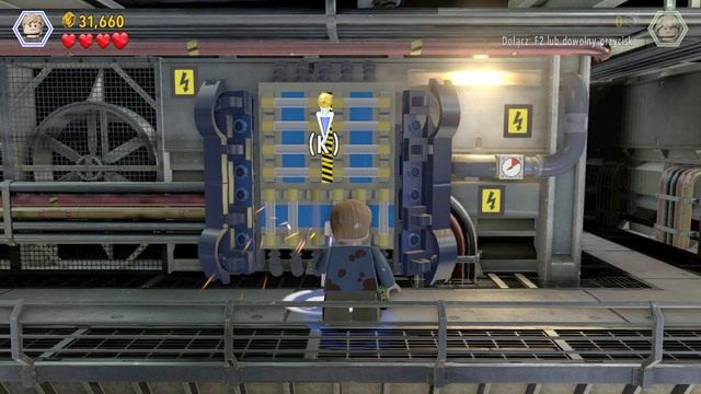 Po próbie hakowania, zmień postać na Timmiego i podejdź do lewej strony - Centrum dla odwiedzających | Jurasic Park - opis przejścia - LEGO Jurassic World - poradnik gry