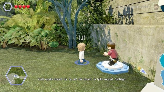 Po przedostaniu się przez pierwszą bramę, dotrzesz do drugiej - Atak | Jurassic World - opis przejścia - LEGO Jurassic World - poradnik gry