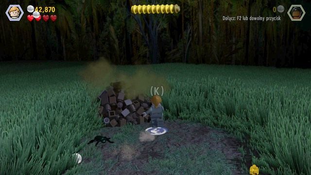 Kolejną blokadę zniesiesz za pomocą Sary - Zwierzyna | Jurassic Park The Lost World - opis przejścia - LEGO Jurassic World - poradnik gry