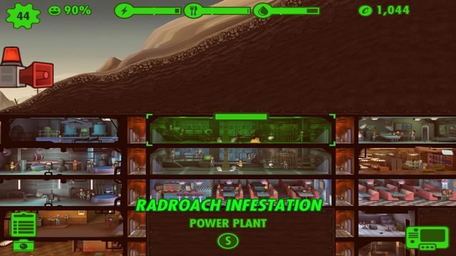 O każdej katastrofie zostaniesz niezwłocznie poinformowany. - Podstawy - interfejs oraz ikony | Podstawy rozgrywki w Fallout Shelter - Fallout Shelter - poradnik do gry