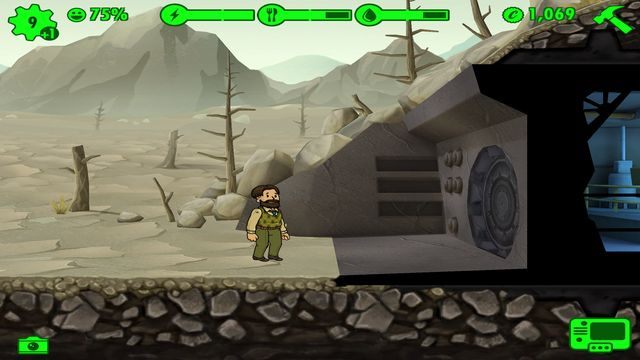 Po ukończeniu samouczka nie licz na tłumy pojawiające się przed Kryptą. - Mieszkańcy | Podstawy rozgrywki w Fallout Shelter - Fallout Shelter - poradnik do gry