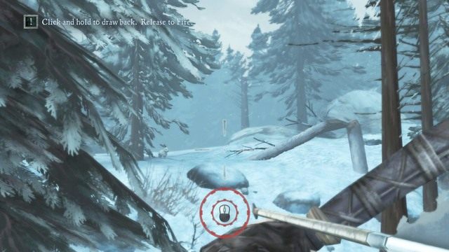 Podczas strzelania z łuku staraj się najechać celownikiem na drogę, po której porusza się zwierzak - Rozdział 4 | Epizod 5 - A Nest of Vipers | Game of Thrones - Game of Thrones - A Telltale Games Series - poradnik do gry