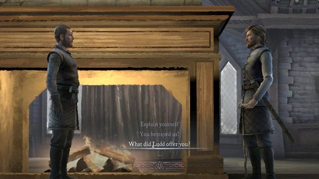 Po rozmowie z Talią, udasz się na rozmowę ze zdrajcą - Rozdział 6 | Epizod 5 - A Nest of Vipers | Game of Thrones - Game of Thrones - A Telltale Games Series - poradnik do gry