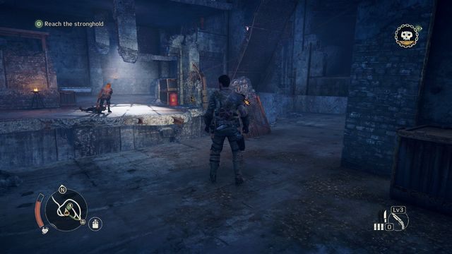 Następnie wyjdź na powierzchnię i ruszaj dalej, pomiędzy ruinami - Kłęby dymu | Opis przejścia Mad Max - Mad Max - poradnik do gry