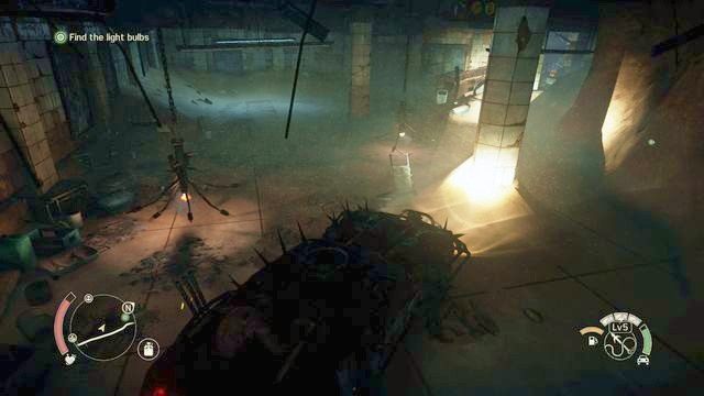 Uważnie omijaj wiszące w tunelu bomby. - Taniec ze śmiercią | Opis przejścia Mad Max - Mad Max - poradnik do gry