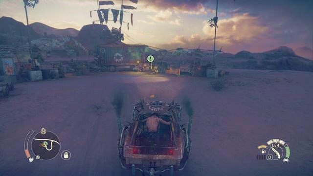 Porozmawiaj z Kruczopiórym, aby rozpocząć misję. - Wypalona zawodowo | Opis przejścia Mad Max - Mad Max - poradnik do gry