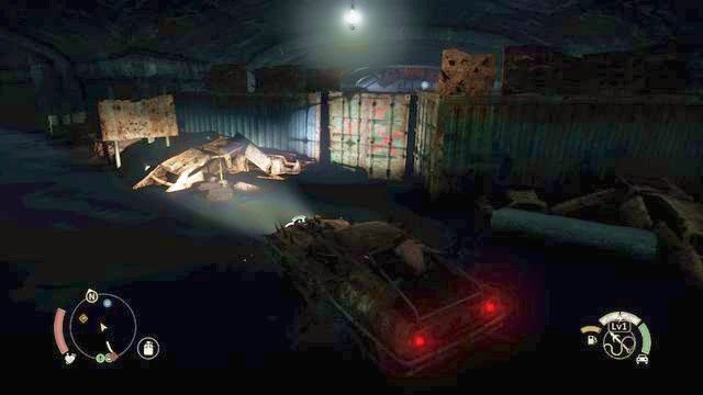 Przejście ukryte jest za kontenerem. - W siedlisku Szakali | Misje na Pustkowiach Mad Max - Mad Max - poradnik do gry