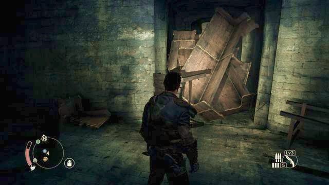 Drewniane blokady zniszczysz korzystając z pobliskich kanistrów. - Chleba naszego | Misje na Pustkowiach Mad Max - Mad Max - poradnik do gry