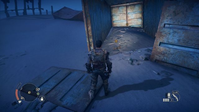 #9 - jedno z Miejsc poszukiwań (punkt 1 - Strzępki historii - Terytorium, którym włada Krwistobrody | Przedmioty kolekcjonerskie - Mad Max - poradnik do gry