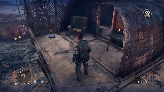 #20 - obóz Krwawa Plaża (Wapienie) - Strzępki historii - Terytorium, którym włada Krwistobrody | Przedmioty kolekcjonerskie - Mad Max - poradnik do gry