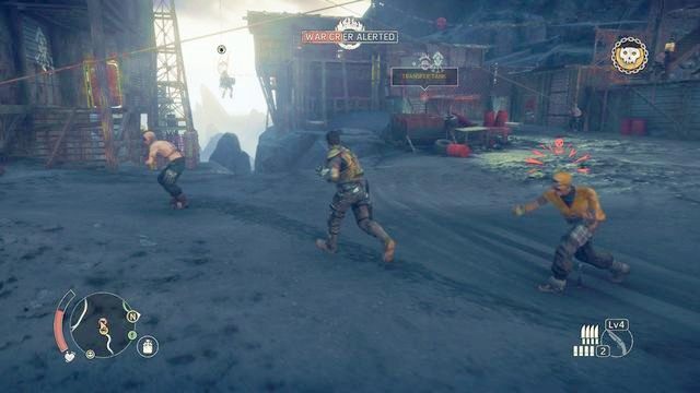 Z pierwszej części obozu przejdziesz do każdej kolejnej. - Cuchnące Wzgórza w Mad Max | Terytorium, którym włada Krwistobrody - mapy - Mad Max - poradnik do gry