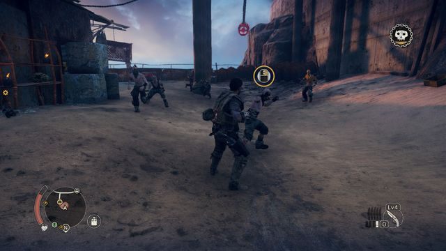 Druga grupa jest nieco silniejsza. - Wapienie w Mad Max | Terytorium, którym włada Krwistobrody - mapy - Mad Max - poradnik do gry