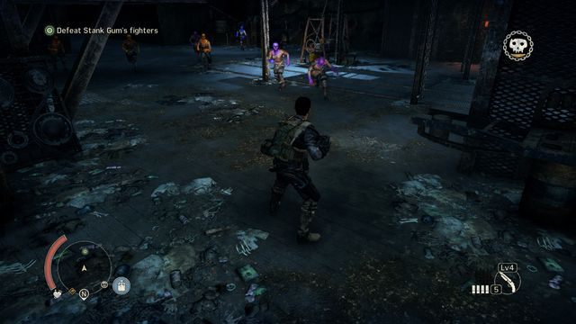 Ostatni przeciwnicy broniący wozu z silnikiem V8 - szybcy i zwinni, nastaw się na kontrowanie ich uderzeń. - Wielki Wódz | Opis przejścia Mad Max - Mad Max - poradnik do gry