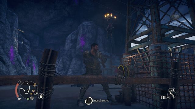 W ostateczności Wrzaskuna zawsze możesz zrzucić na dół. - Przejmowanie obozów w Mad Max | Aktywności - Mad Max - poradnik do gry