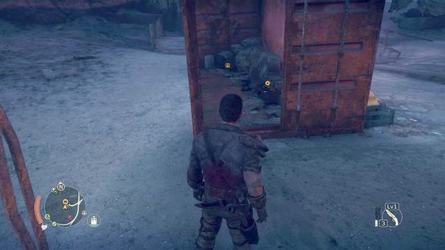 #9 - jedno z Miejsc poszukiwań (punkt 1 - Strzępki historii - Terytorium, którym włada Jeet | Przedmioty kolekcjonerskie - Mad Max - poradnik do gry