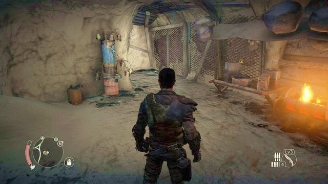 #19 - jedno z Miejsc poszukiwań (punkt 1 - Strzępki historii - Terytorium, którym włada Jeet | Przedmioty kolekcjonerskie - Mad Max - poradnik do gry