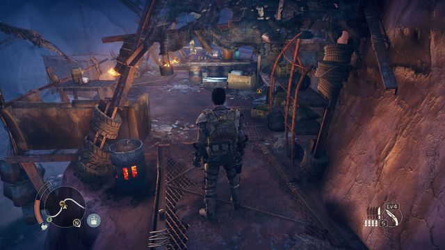 #25 - jedno z Miejsc poszukiwań (punkt 1 - Strzępki historii - Terytorium, którym włada Spojówka | Przedmioty kolekcjonerskie - Mad Max - poradnik do gry