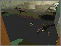 Idąc korytarzem na pierwszym piętrze musisz być bardzo czujny - Misja 08 - Lighting Field | Suma Wszystkich Strachów - Suma Wszystkich Strachów - poradnik do gry