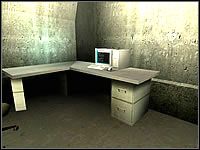 W jego wnętrzu znajdziesz komputer - włam się do niego, by wykonać zadanie #1 - Misja 04 - Janus Knife | Suma Wszystkich Strachów - Suma Wszystkich Strachów - poradnik do gry