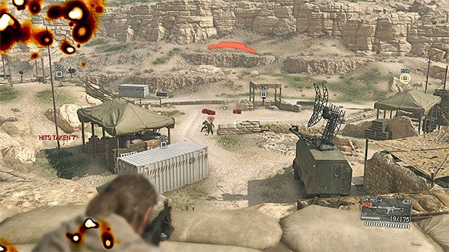 Alarm w bazie oznacza zazwyczaj duże kłopoty - Stany zaalarmowania wrogów | Skradanie się w Metal Gear Solid V The Phantom Pain - Metal Gear Solid V: The Phantom Pain - poradnik do gry