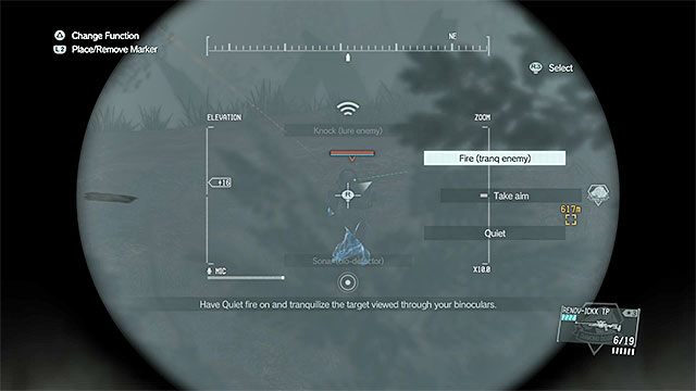 Szukaj okazji do oddawania strzałów i korzystaj ze wsparcia Quiet - Konfrontacja z kobietami-snajperami z oddziału Skulls | Misja 28 - Code Talker - Metal Gear Solid V: The Phantom Pain - poradnik do gry