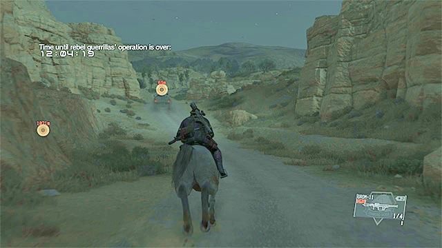 Dogoń wóz opancerzony zmierzający na północ - Wyeliminowanie pojazdów opancerzonych (APC) | Misja 9 - Backup, Back Down - Metal Gear Solid V: The Phantom Pain - poradnik do gry