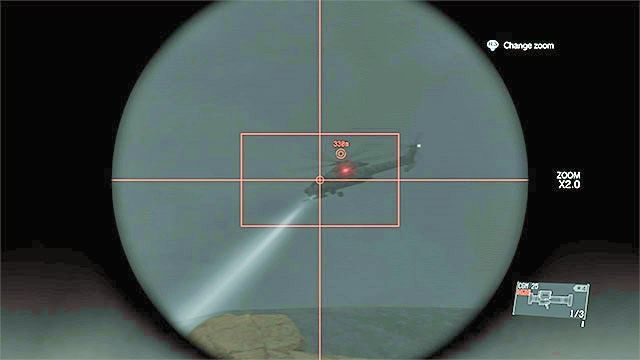 Śmigłowiec lata nad całą mapą - Wyeliminowanie czołgów i śmigłowca bojowego | Misja 9 - Backup, Back Down - Metal Gear Solid V: The Phantom Pain - poradnik do gry