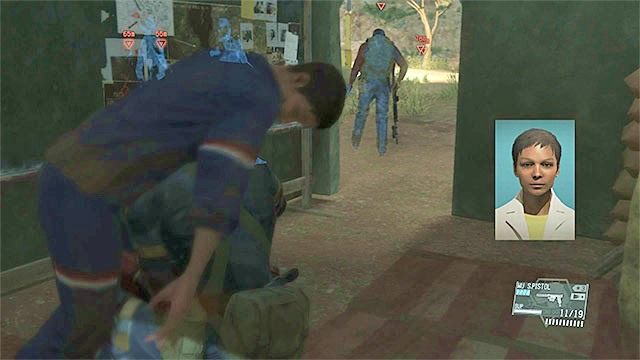 Możesz zakraść się do namiotu z kobietą - Uratowanie i ekstrakcja inżynierów | Misja 24 - Close Contact - Metal Gear Solid V: The Phantom Pain - poradnik do gry