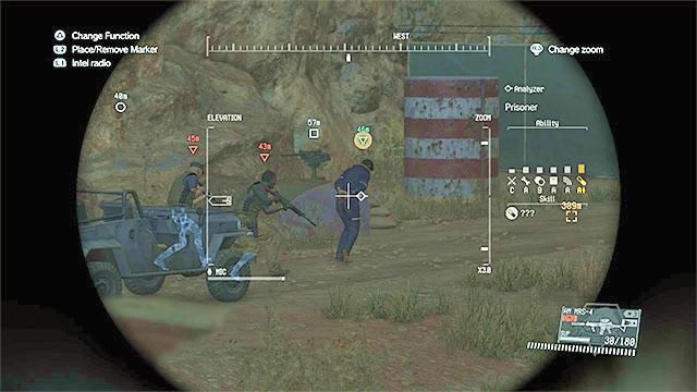 Kobieta doprowadzona zostanie do wrogiej bazy - Uratowanie i ekstrakcja inżynierów | Misja 24 - Close Contact - Metal Gear Solid V: The Phantom Pain - poradnik do gry